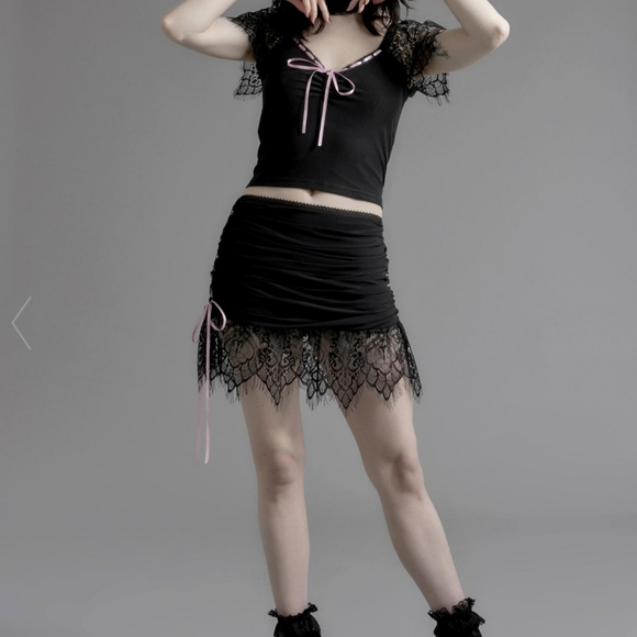SOLDENCHANTED MARIONETTE LACE SKIRT - Picture 6 of 9